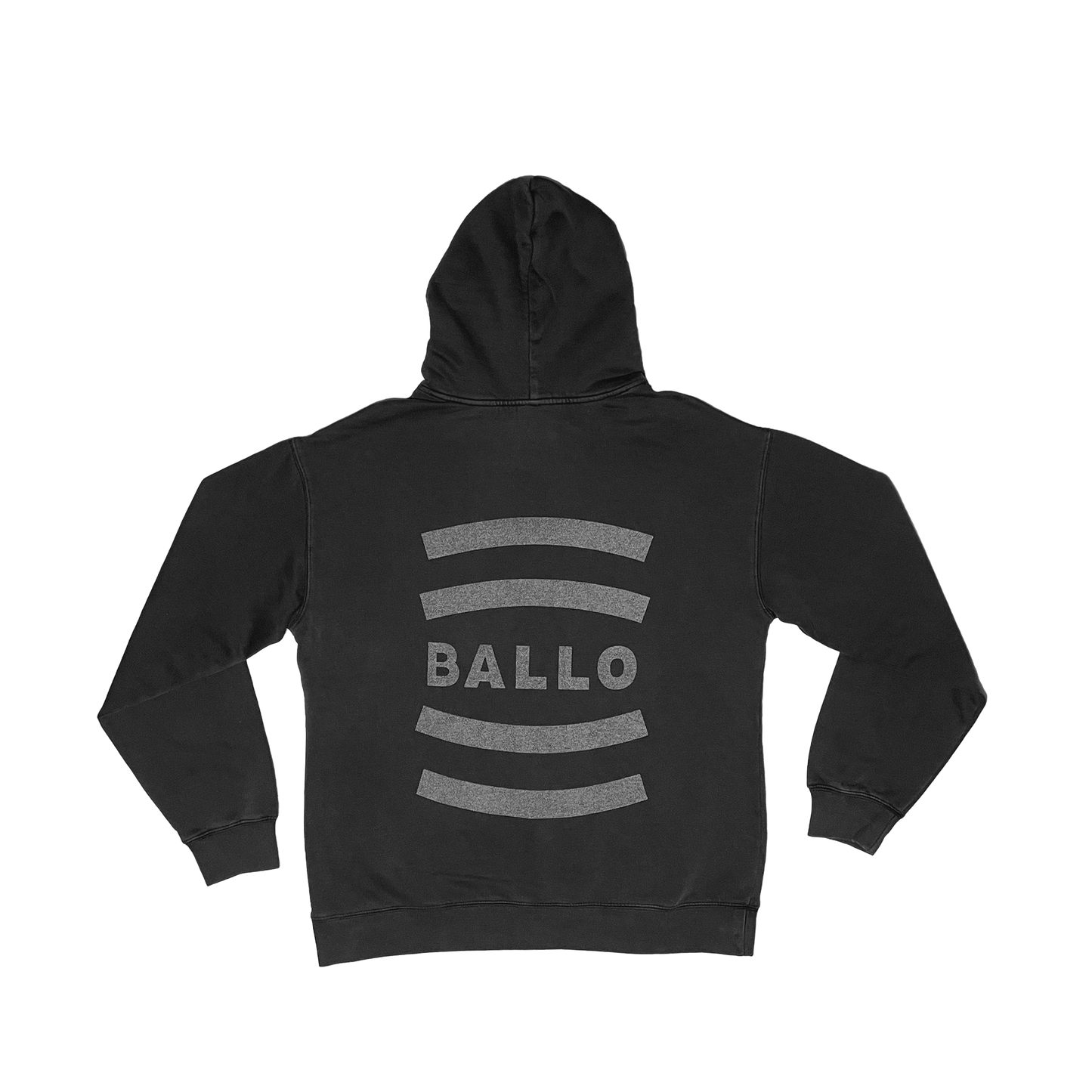 Morning Dew Reflective Hoodie - Faded Black