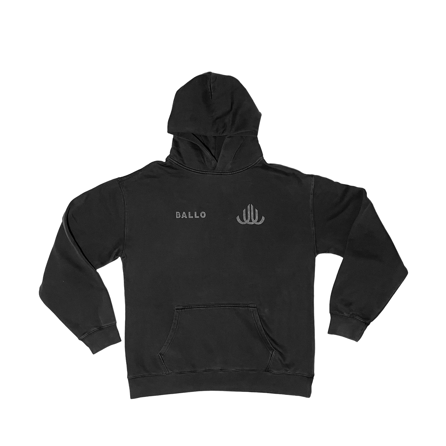 Morning Dew Reflective Hoodie - Faded Black